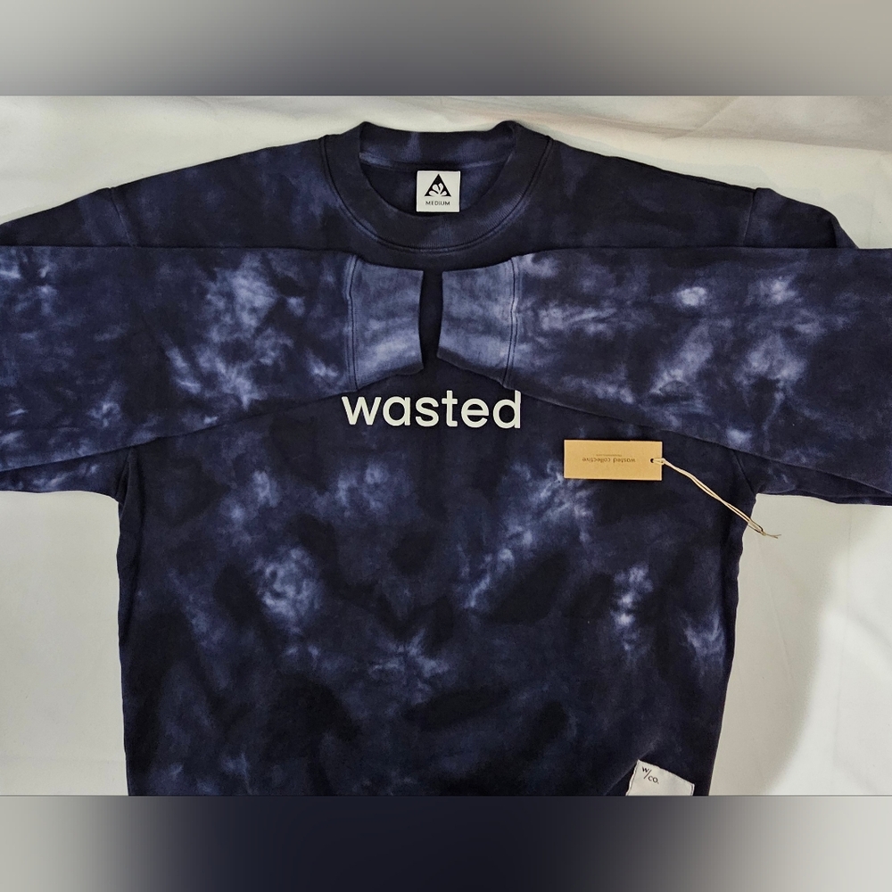 Wasted Collective crew neck sweatshirt. Medium NWT - Picture 5 of 15